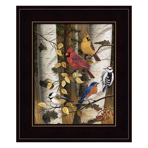 Autumn Friends Framed Wall Art