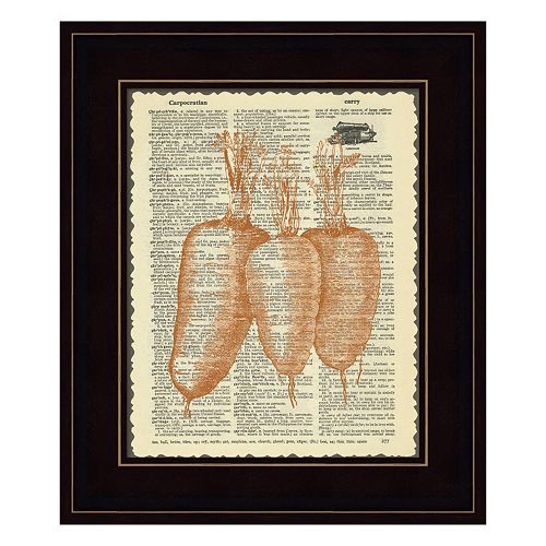 Carrots Framed Wall Art