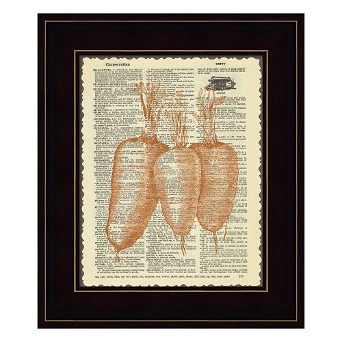 Carrots Framed Wall Art