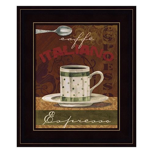 Espresso Framed Wall Art