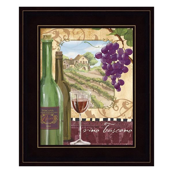 Wine Country Framed Wall Art