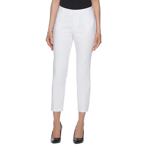 white dress pants