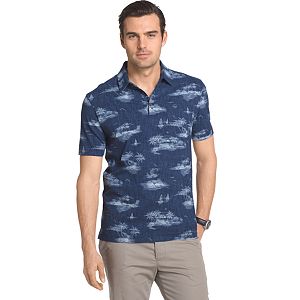Men's Van Heusen Classic-Fit Leaf Polo
