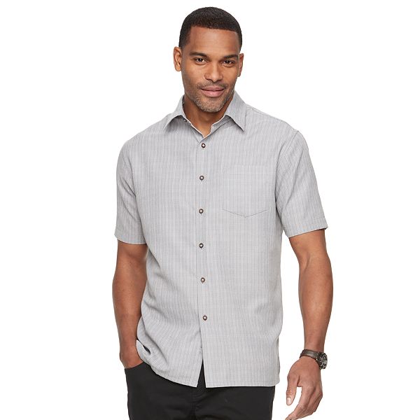 Men's Croft & Barrow® Signature Classic-Fit Microfiber Button-Down Shirt