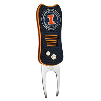Team Golf Illinois Fighting Illini Switchfix Divot Repair Tool