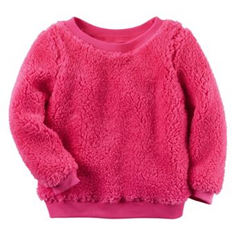 Girls 4-8 Carter's Sherpa Crew Pullover