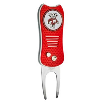 Team Golf Wisconsin Badgers Switchfix Divot Repair Tool