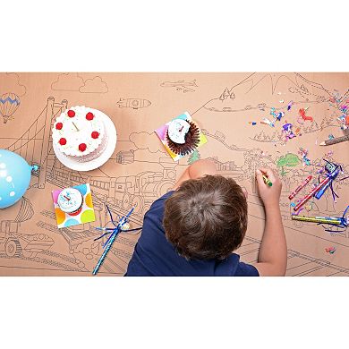 Lullubee On The Go Giant Coloring Mural