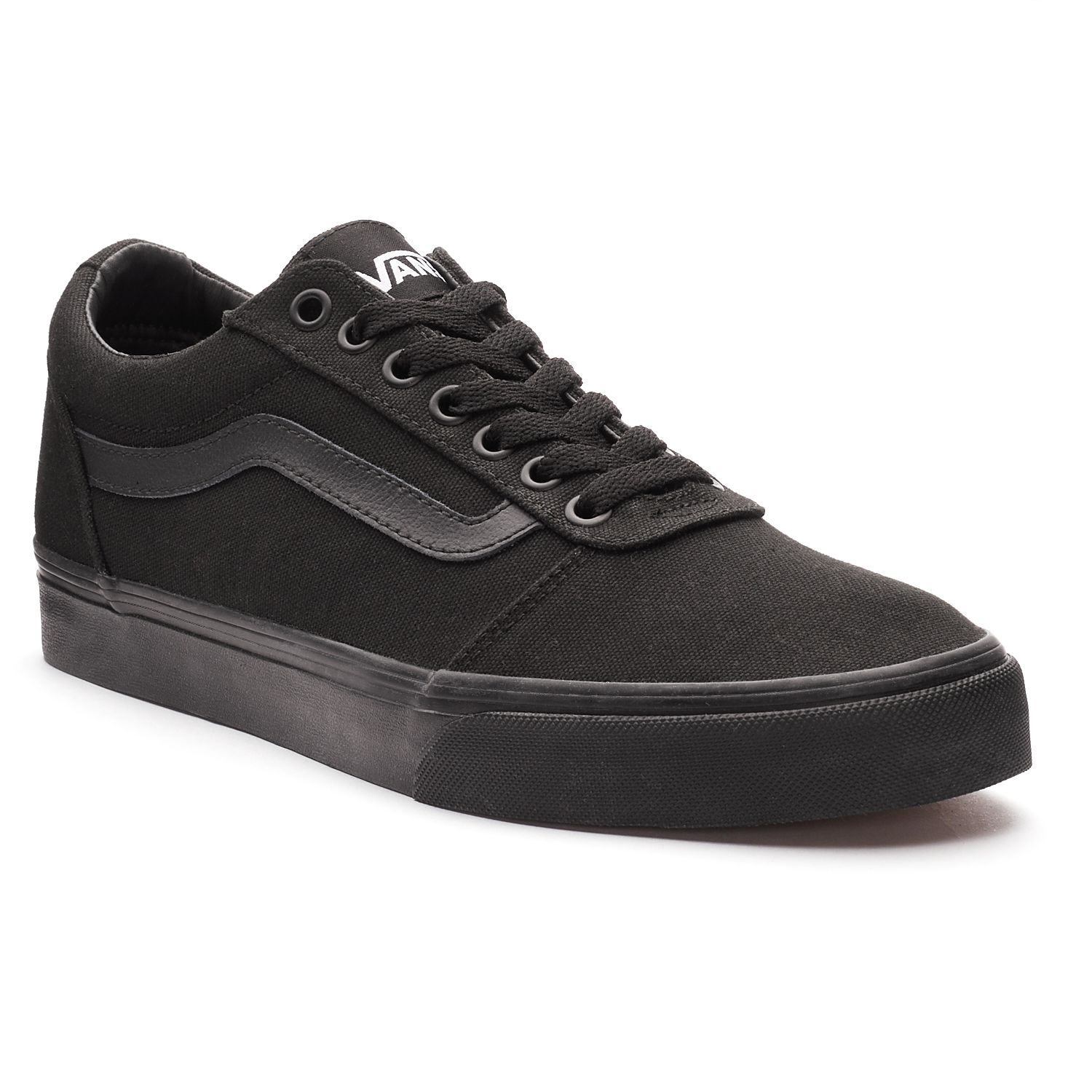 all black vans size 6