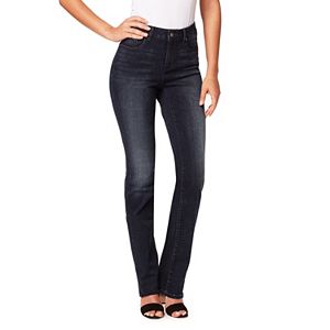 Women's Miracle Jean Dream Slimming High-Rise Straight-Leg Jeans