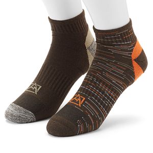 Men's Avalanche 2-pack Wool-Blend Outdoor Quarter Socks