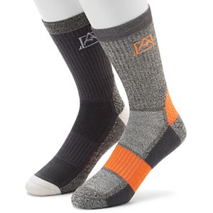 Men's Avalanche 2-pack Wool-Blend Outdoor Crew Socks