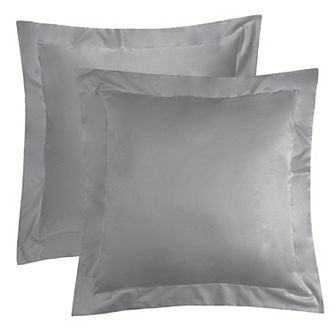 620 Thread Count Long Staple Cotton Euro Sham 2-pack Set