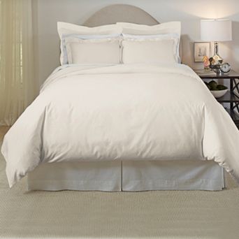 Pointehaven 3 pc 620 Thread Count Cotton Duvet Cover Set
