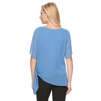 Women's Dana Buchman Chiffon Popover Top
