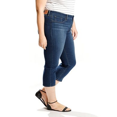 Plus Size Levi's Shaping Jean Capris