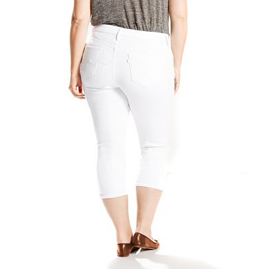 Plus Size Levi's Shaping Jean Capris