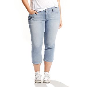 Plus Size Levi's Jean Capris