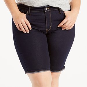 Plus Size Levi's® Perfectly Shaping Jean Bermuda Shorts