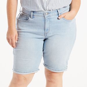 Plus Size Levi's® Perfectly Shaping Jean Bermuda Shorts