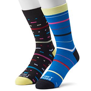 Men's Funky Socks 2-pack 80s Socks