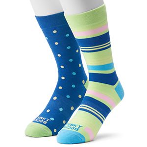 Men's Funky Socks 2-pack Bold Stripe Socks