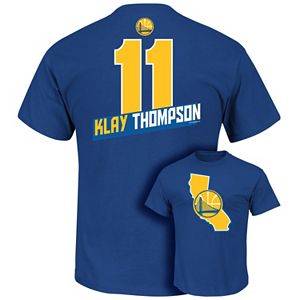 Boys 8-20 Majestic Golden State Warriors Klay Thompson Record Holder Name & Number Tee