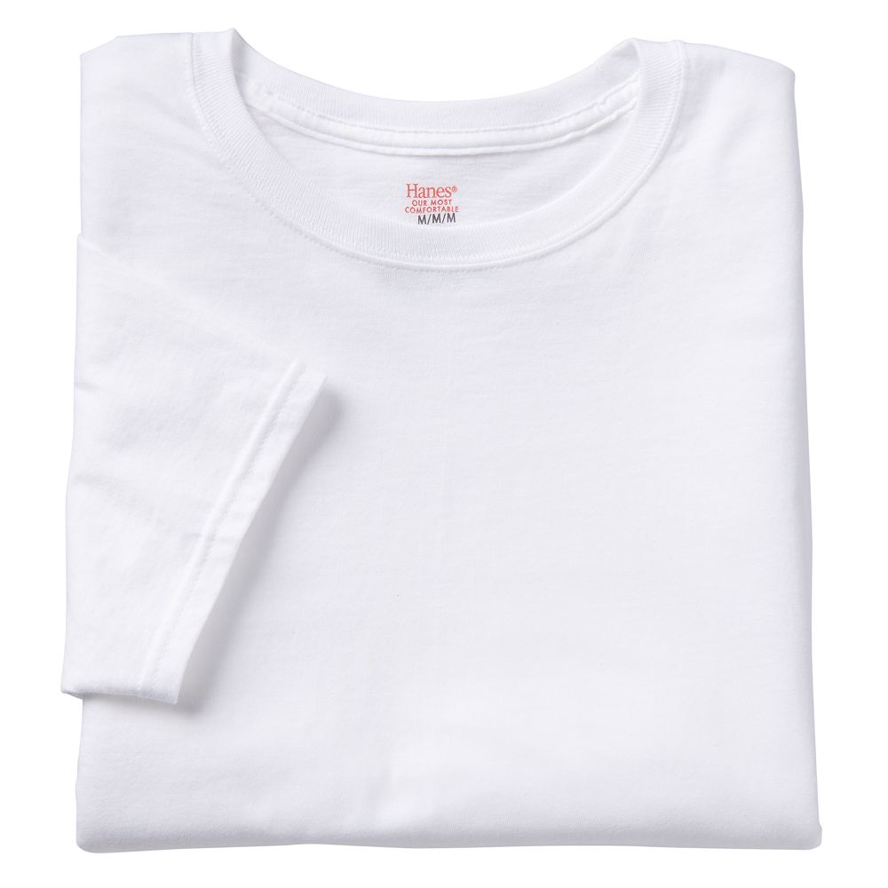 Men S Hanes 5 Pack Comfort Cool Crewneck Tees