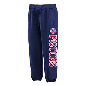 Boys 8-20 Majestic Detroit Pistons Fleece Pants