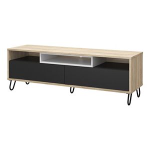 Match Two-Tone TV Stand