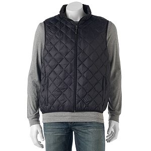 Men's Hemisphere Diamond Quilted Packable Vest