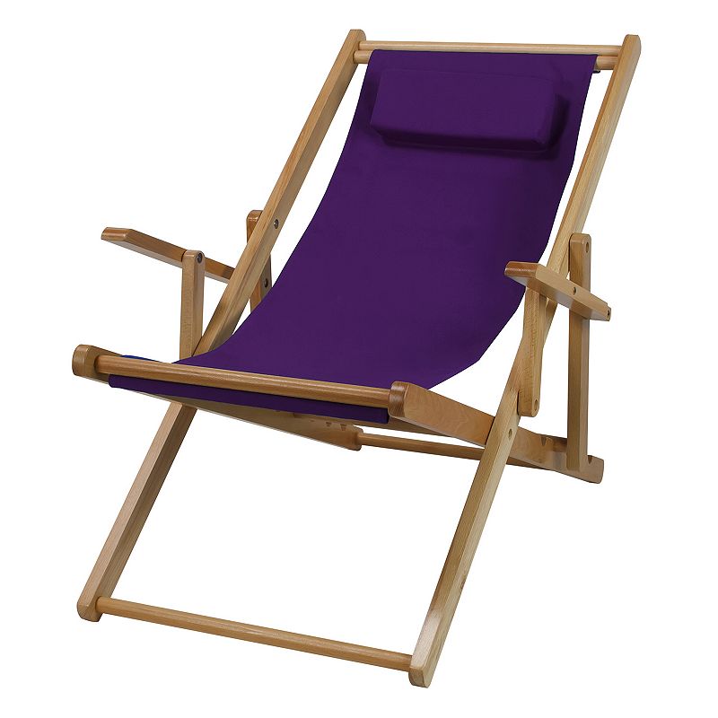 Casual Home Sling Chair, Purple