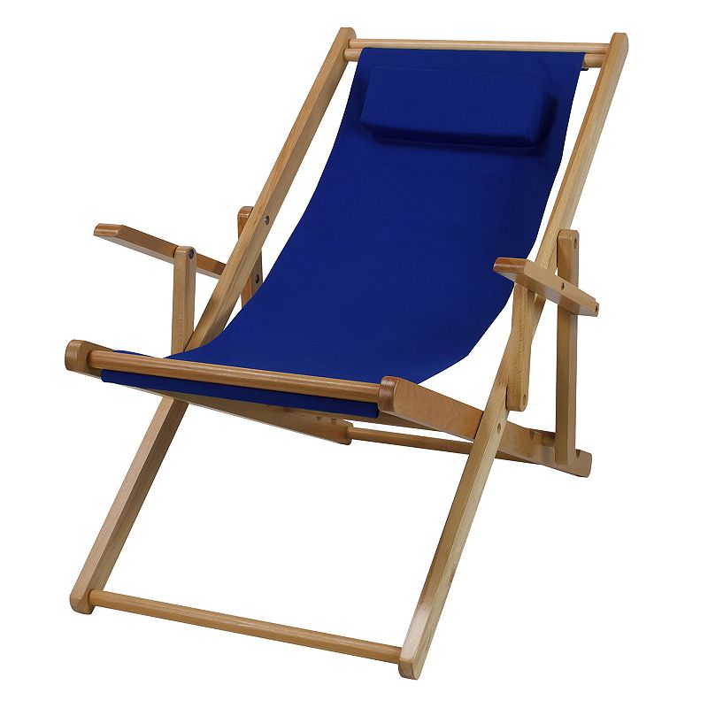 Casual Home Sling Chair, Blue