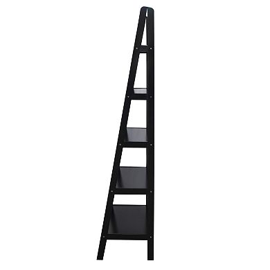 Casual Home 5-Shelf Ladder Bookcase