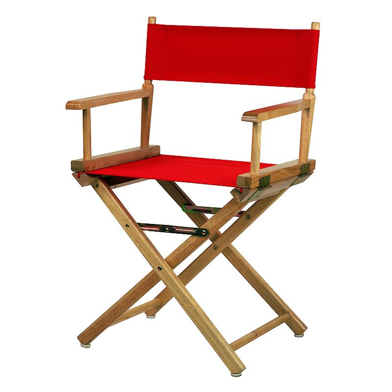 Casual Home Canvas Directors Chair, Red