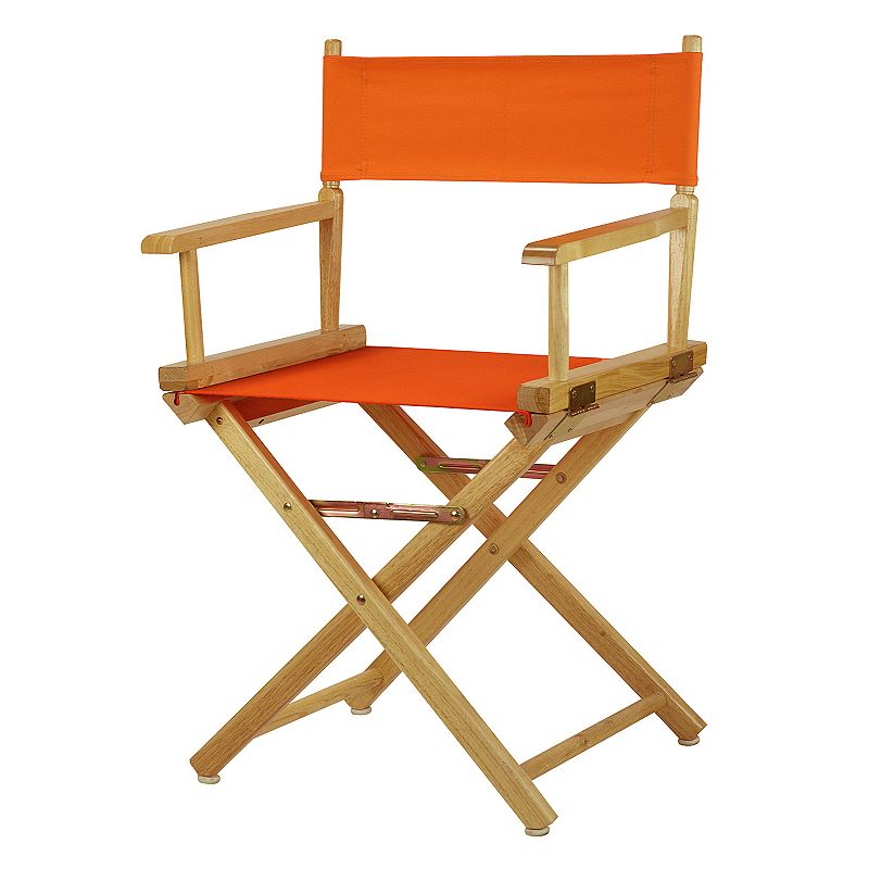 Casual Home Canvas Directors Chair, Orange