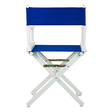 Casual Home 18" White Finish Director's Chair