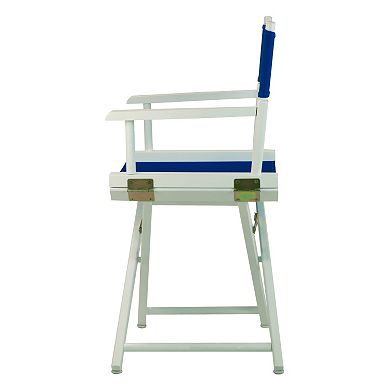Casual Home 18" White Finish Director's Chair