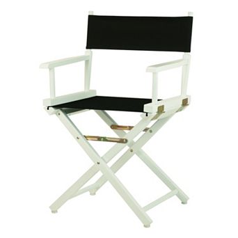 Casual Home 18" White Finish Director's Chair