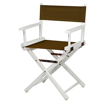 Casual Home 18" White Finish Director's Chair