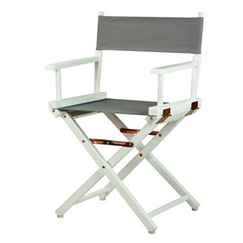 Casual Home 18" White Finish Director's Chair