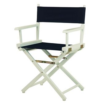 Casual Home 18" White Finish Director's Chair