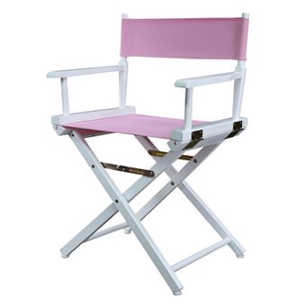 Casual Home 18" White Finish Director's Chair