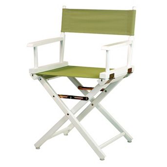 Casual Home 18" White Finish Director's Chair