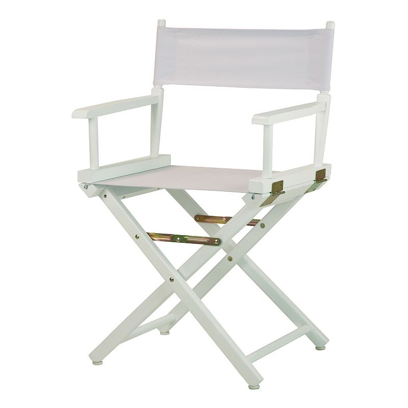 Casual Home 18 White Finish Directors Chair