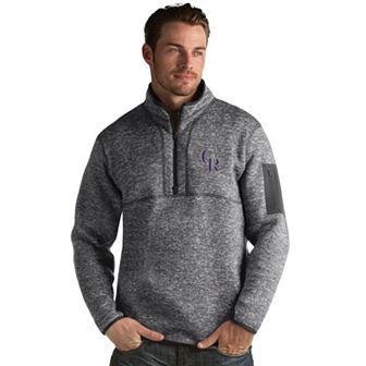 Men's Antigua Colorado Rockies Fortune Pullover