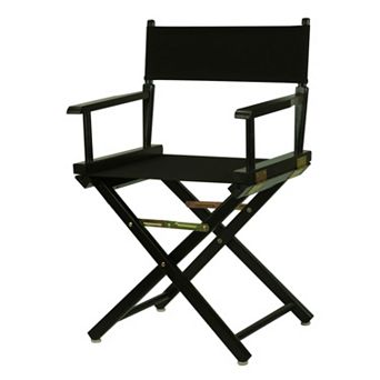 Casual Home 33.75 in Black Finish Director's Chair