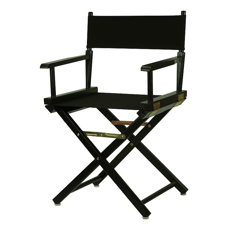 Casual Home 18 Black Finish Directors Chair