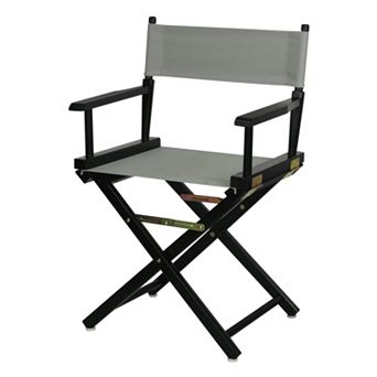 Casual Home 33.75 in Black Finish Director's Chair