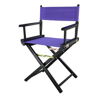 Casual Home 33.75 in Black Finish Director's Chair